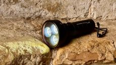 Ledlenser P18R Signature on stone