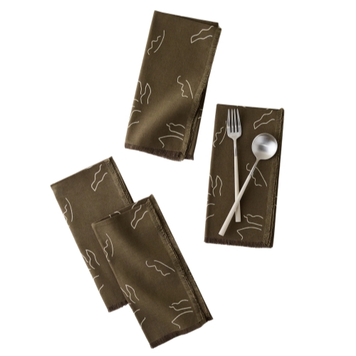 Lulu and Georgia, Narsi Table Linens by Sarah Sherman Samuel