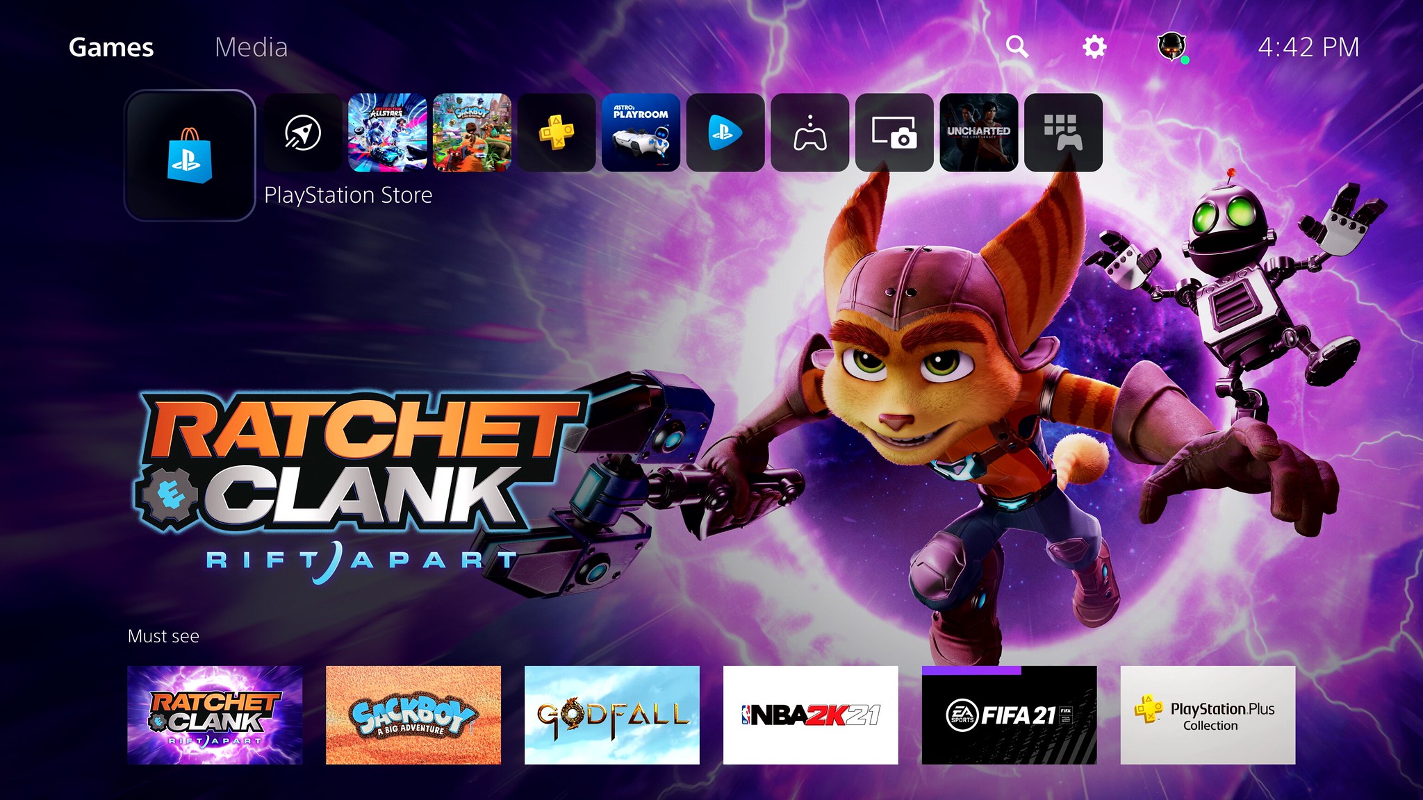 Ratchet and Clank Rift Apart PS4  Is the game on PlayStation 4