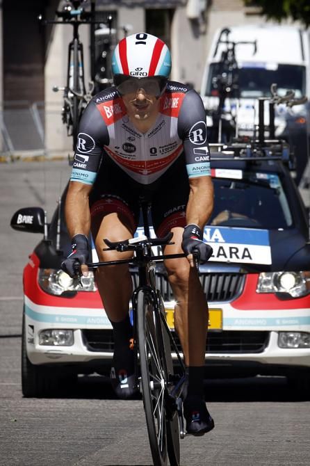 Fabian Cancellara (RadioShack) beat out world TT champion Tony Martin to win the stage.