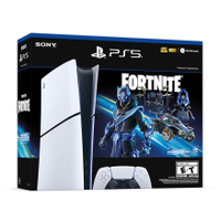 PS5 Slim Digital Edition | Fortnite Cobalt Star pack | $449.99 $374 at Amazon