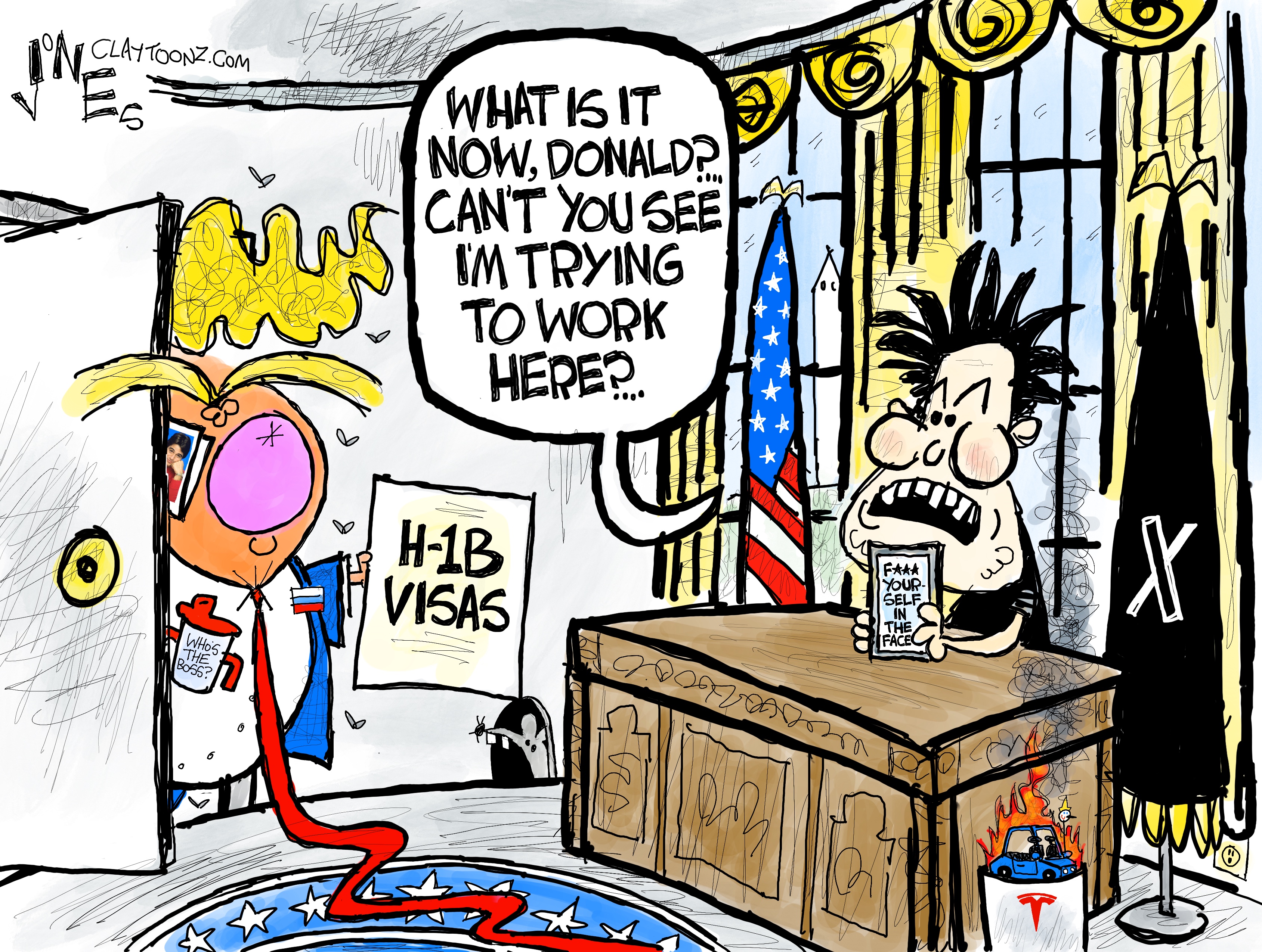 Political Cartoon