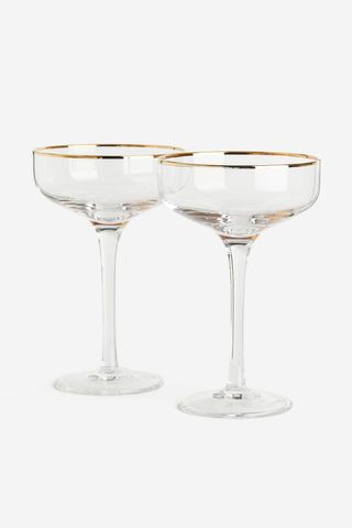 2-Pack Champagne Coupes