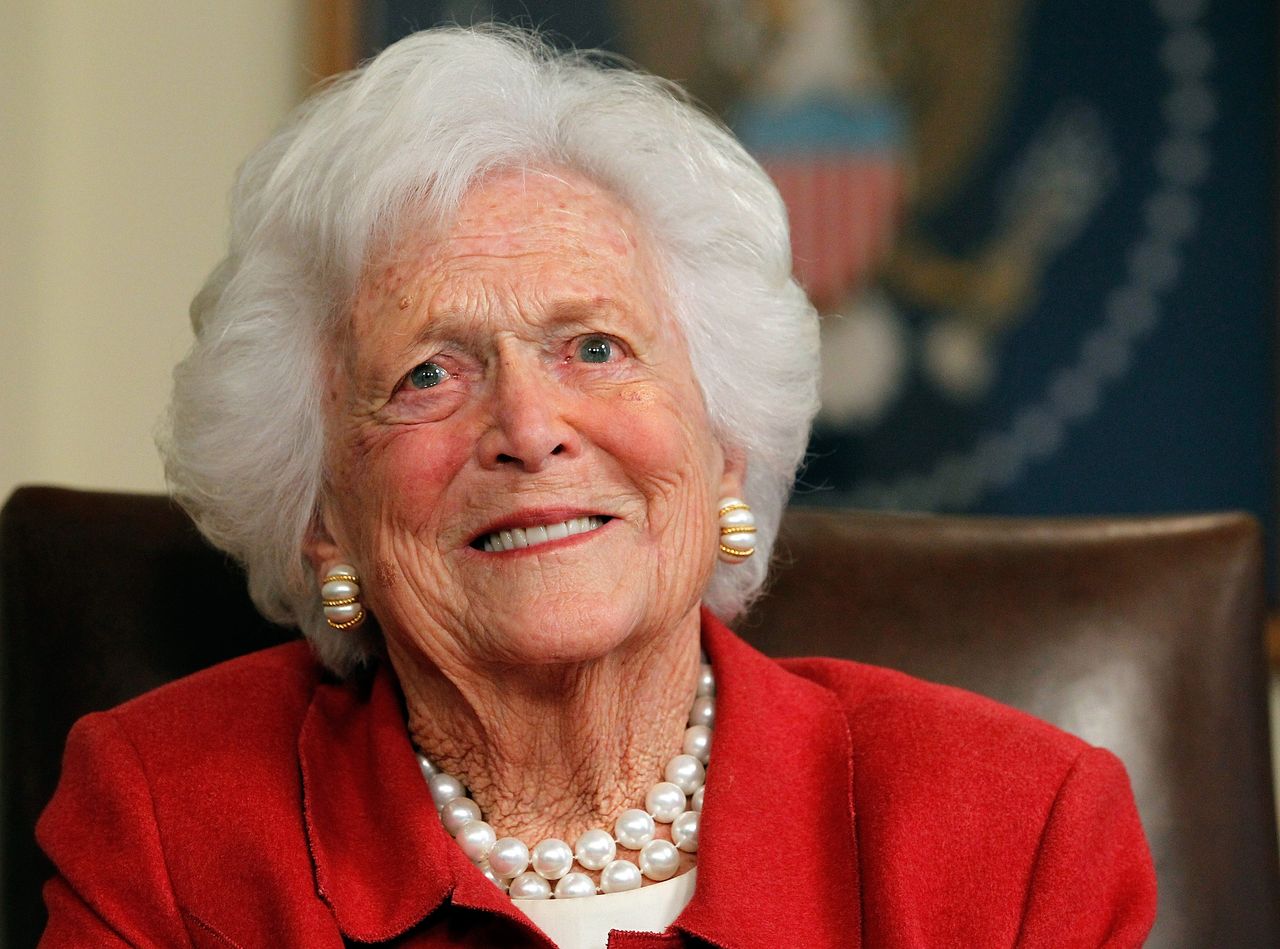 Barbara Bush.