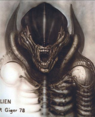 Alien; a xenomorph