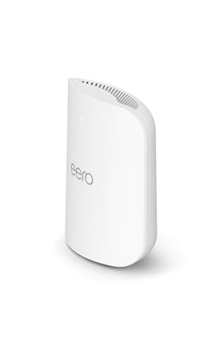 Amazon Eero Pro 7 Tri-Band Mesh Wi-Fi 7 Router - Supports Internet Plans Up to 5 Gbps, Coverage Up to 2,000 Sq. Ft., 1-Pack