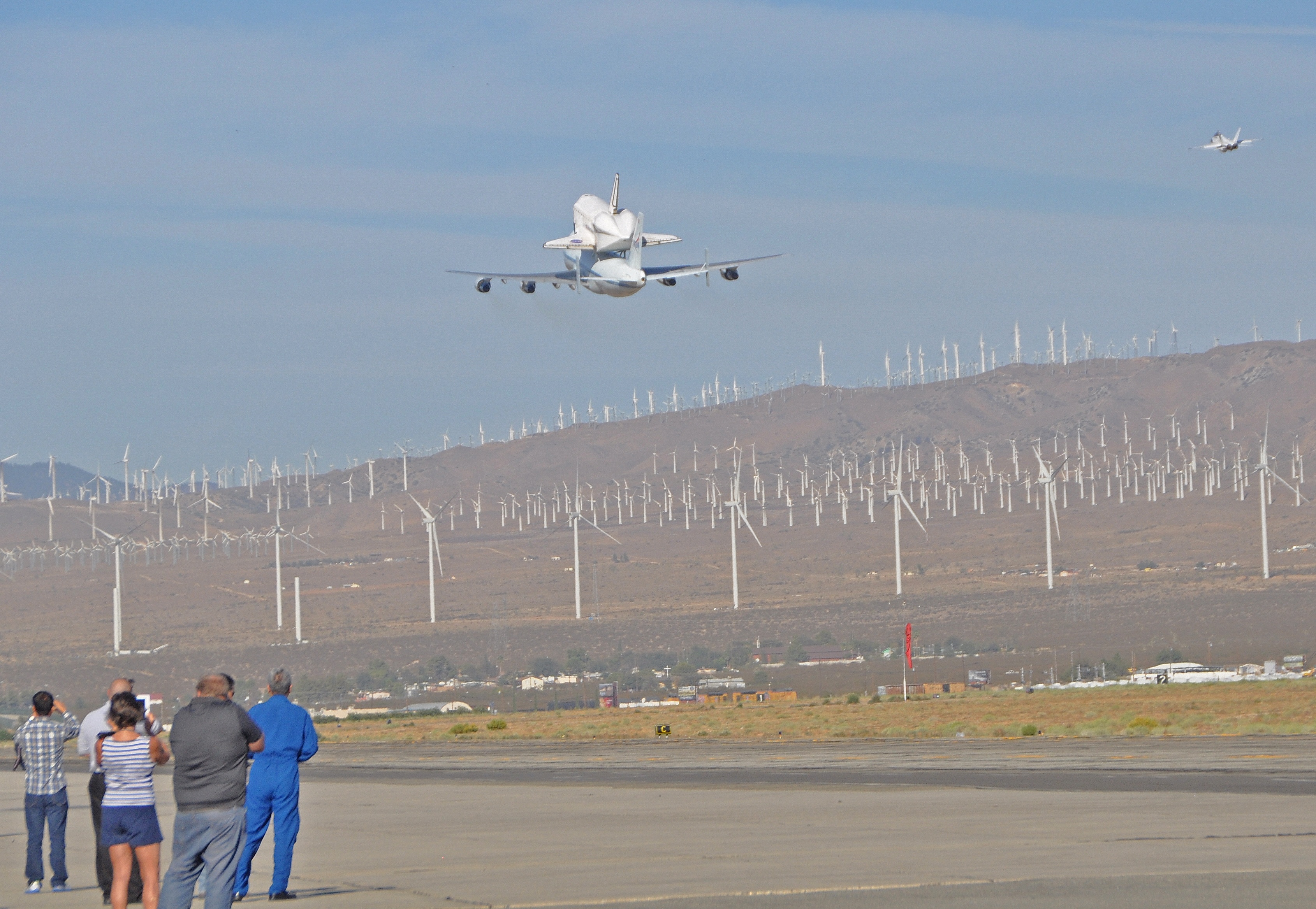 Endeavour’s last flight was watched intently by a new generation of space wizards at the Mojave Air and Space Port on Sept. 21, 2012. 