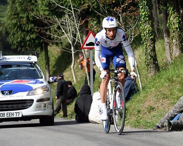 Frenchman Sandy Casar (Fran&ccedil;aise des Jeux) took ninth spot.