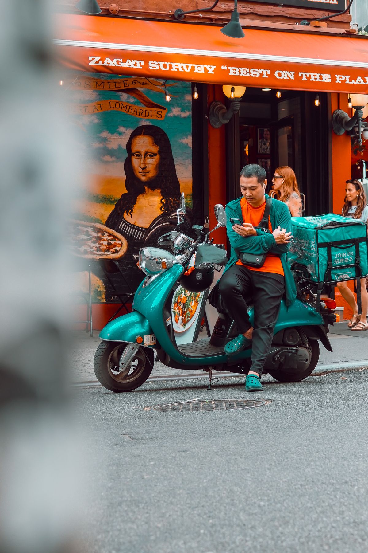 Sony RX1R III - Delivery driver on his Vespa