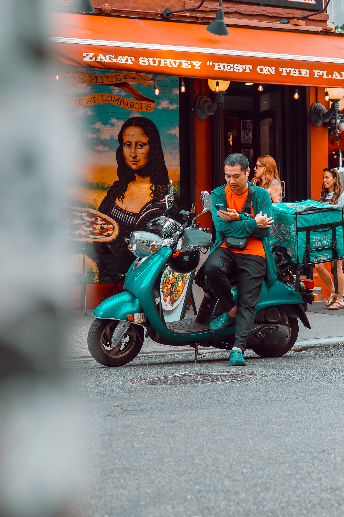 Sony RX1R III - Delivery driver on his Vespa