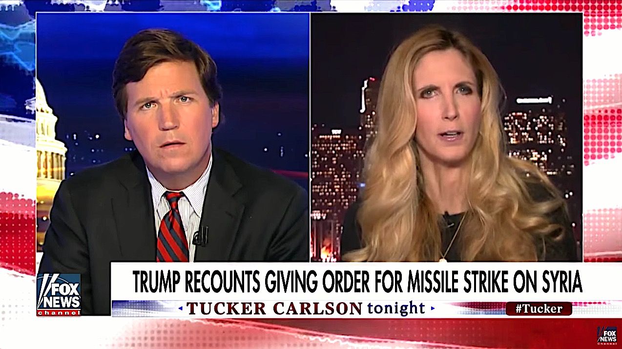 Ann Coulter defends Assad on Fox News