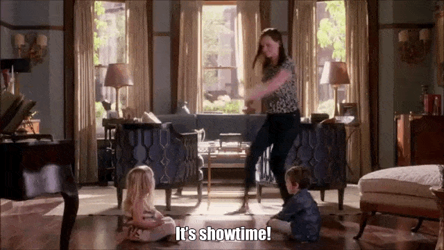 Gilmore Girls Rory with kids