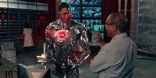Ray Fisher rocking new Cyborg appearance in Justice League
