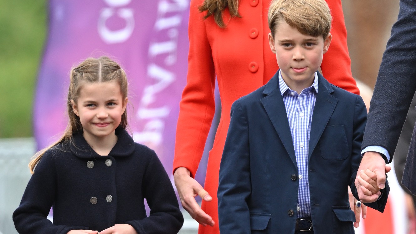 Princess Charlotte Doesn’t Look to Older Brother Prince George to “Take the Lead”