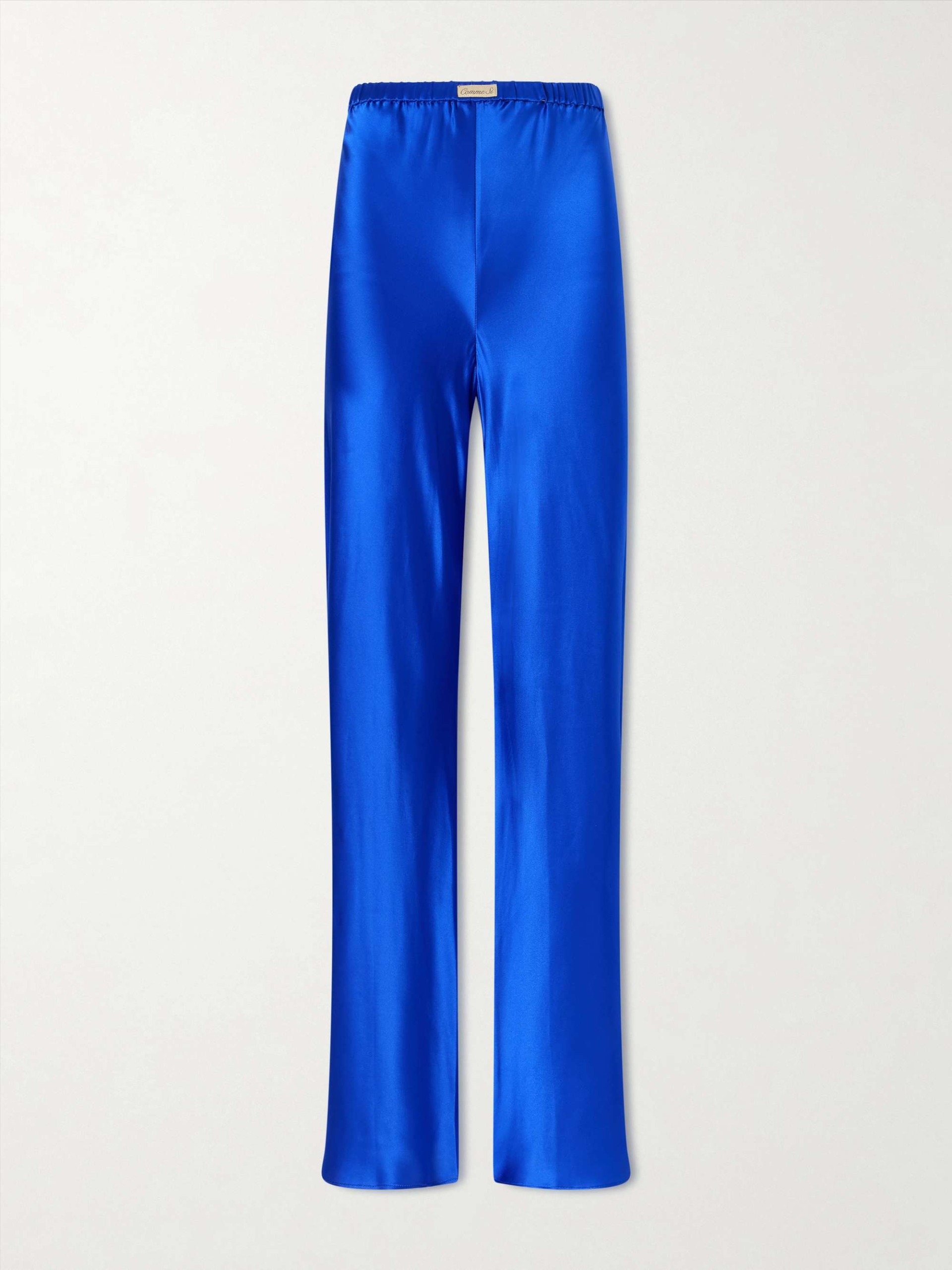 Silk-Bias Pants