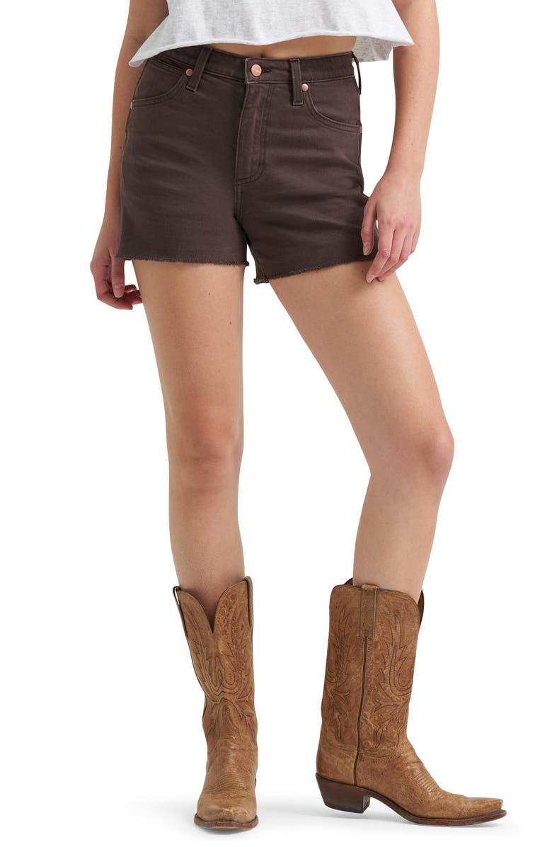 Western Cutoff Denim Shorts