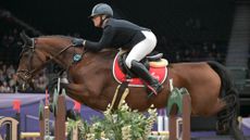 Angel Tough riding Nicole VI at HOYS 2025