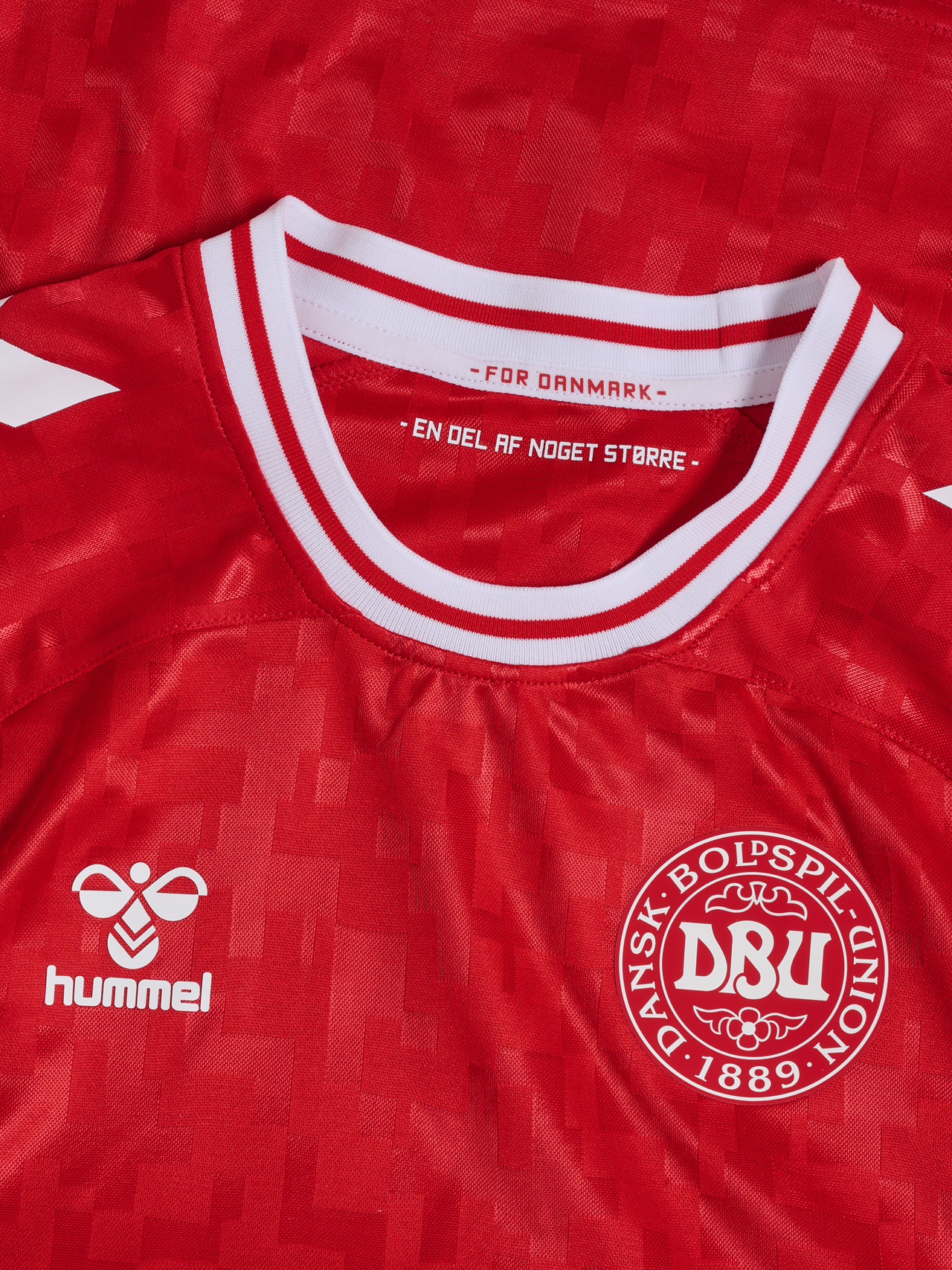 Hummel's new Denmark home kit for Euro 2024