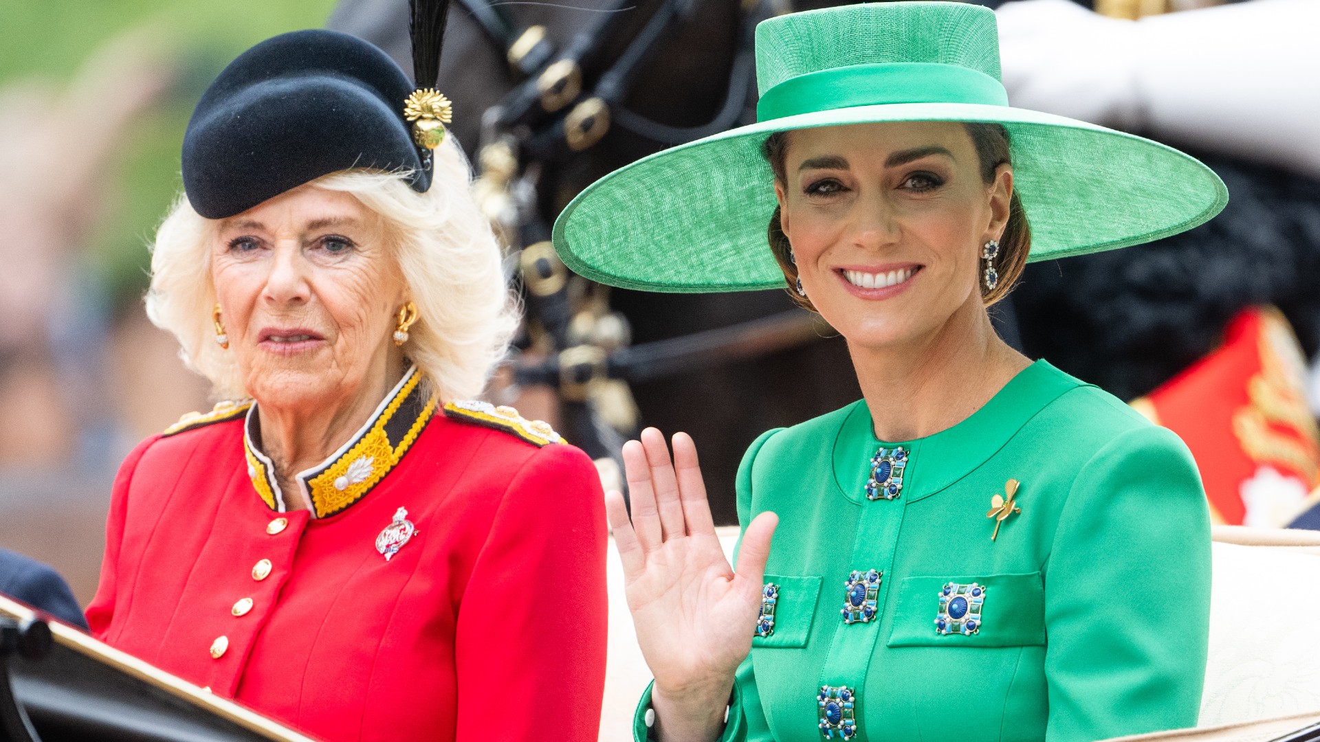 Kate Middleton's symbolic green dress at Trooping the Colour | Woman & Home