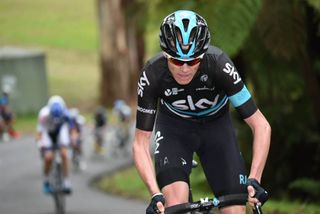 Chris Froome on stage one of the Herald Sun Tour
