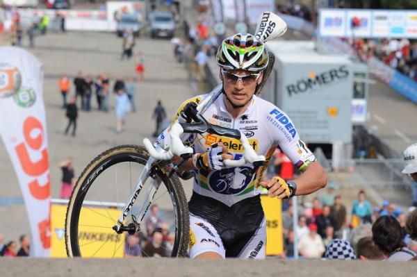 Stybar on the run up