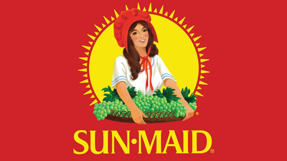 Sun-Maid tries raisin' its profile with subtle logo tweak | Creative Bloq