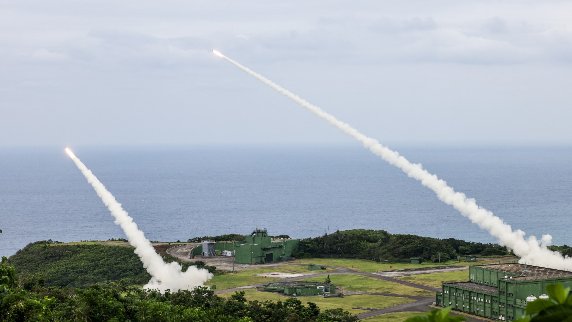 HIMARS missiles being test fired