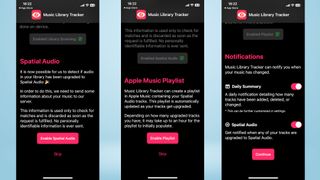 Music Tracker library for spatial audio on Apple Music