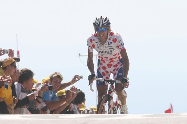 Franco Pellizotti (Liquigas) finished eighth on the stage
