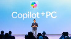 Microsoft Corporate Vice President, Windows and Devices, Pavan Davuluri, speaking about Windows Recall during the Microsoft May 20 Briefing event at Microsoft in Redmond, Washington, on May 20, 2024.