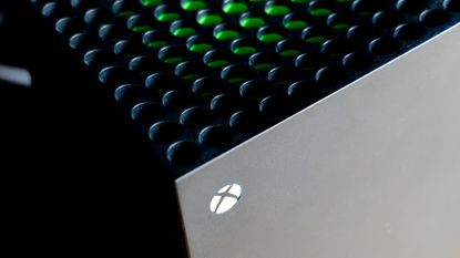 Xbox Series X shot from above