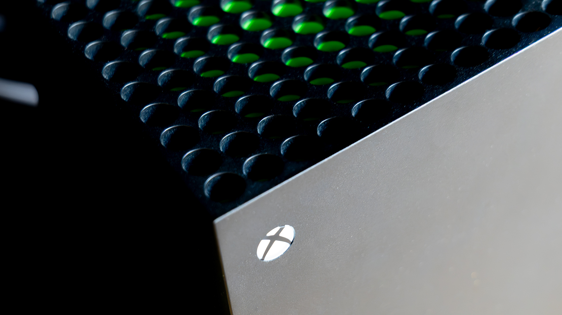 Xbox Series X shot from above
