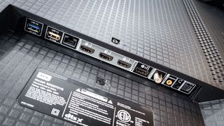 TCL QM7 Mini-LED TV ports