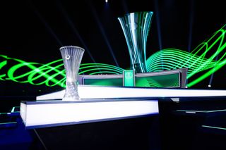 MONACO, MONACO - AUGUST 28: General view during the UEFA Conference League 2024/25 League Phase Draw at Grimaldi Forum on August 28, 2024 in Monaco, Monaco. (Photo by Claudio Lavenia - UEFA/UEFA via Getty Images)