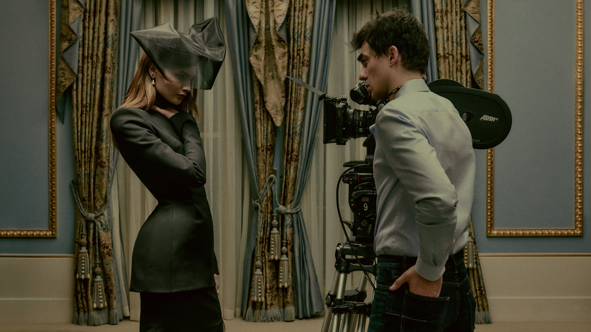 S/S 2026 new season debut collections photographed at Lanesborough hotel in a seris of images that look like they&amp;rsquo;e been shot on a film set