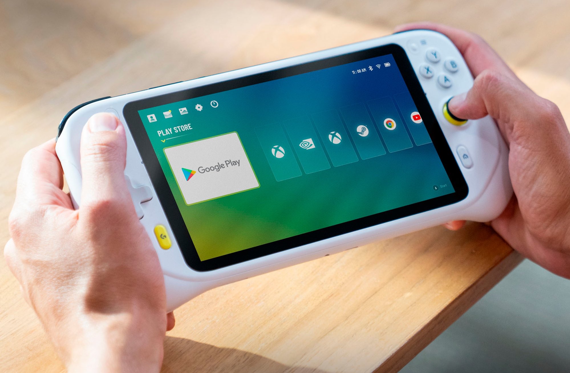 Logitech portable console
