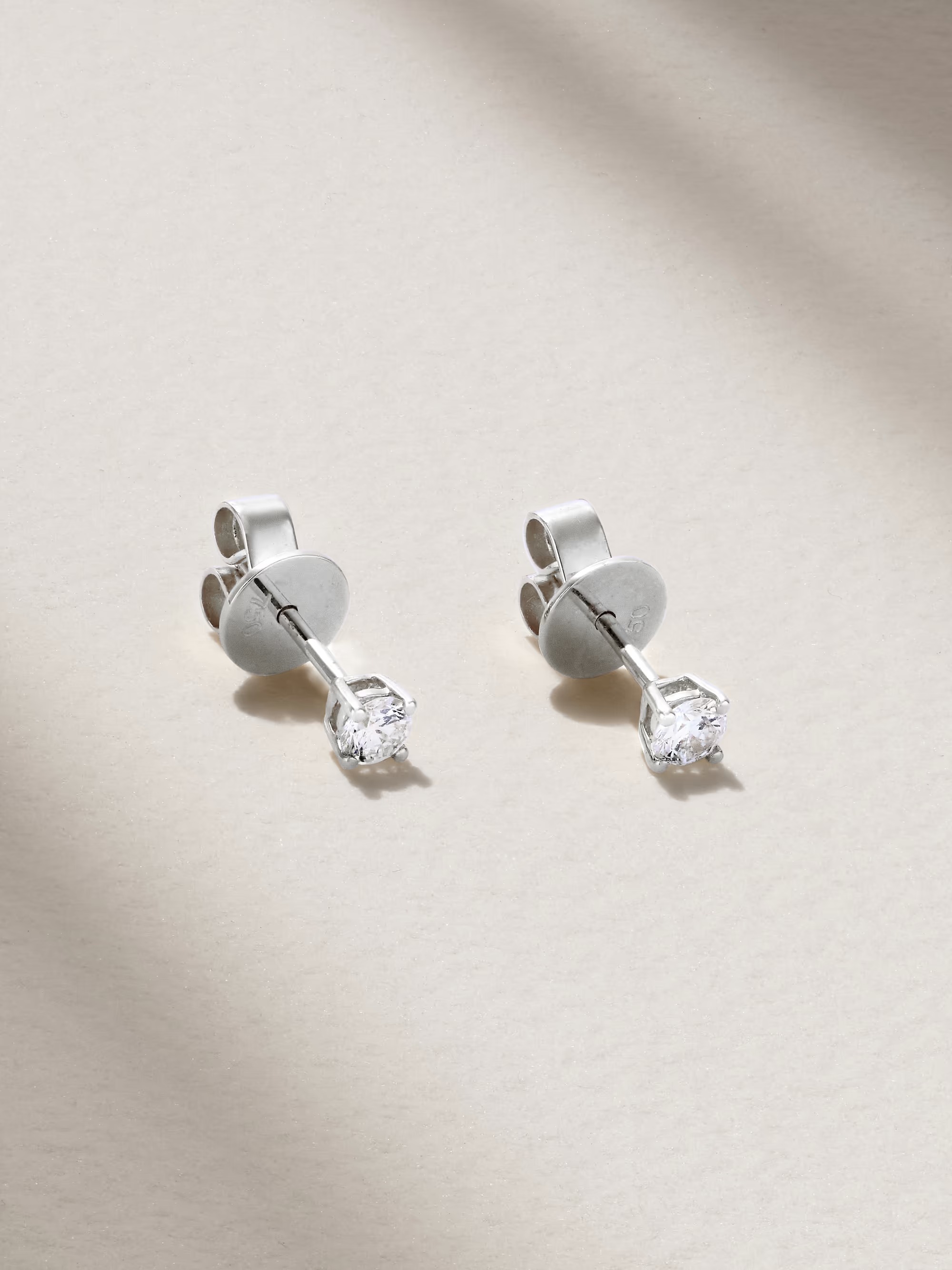 Anita Ko, 18-Karat White Gold Diamond Earrings
