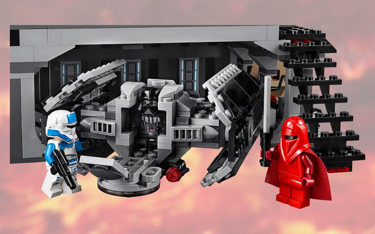 darth vader spaceship lego