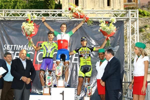 The final podium