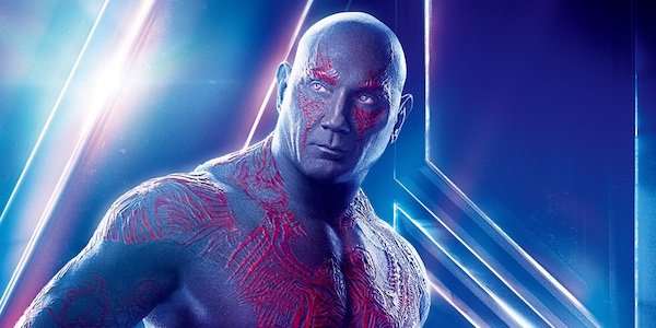 Drax&#039;s Infinity War poster