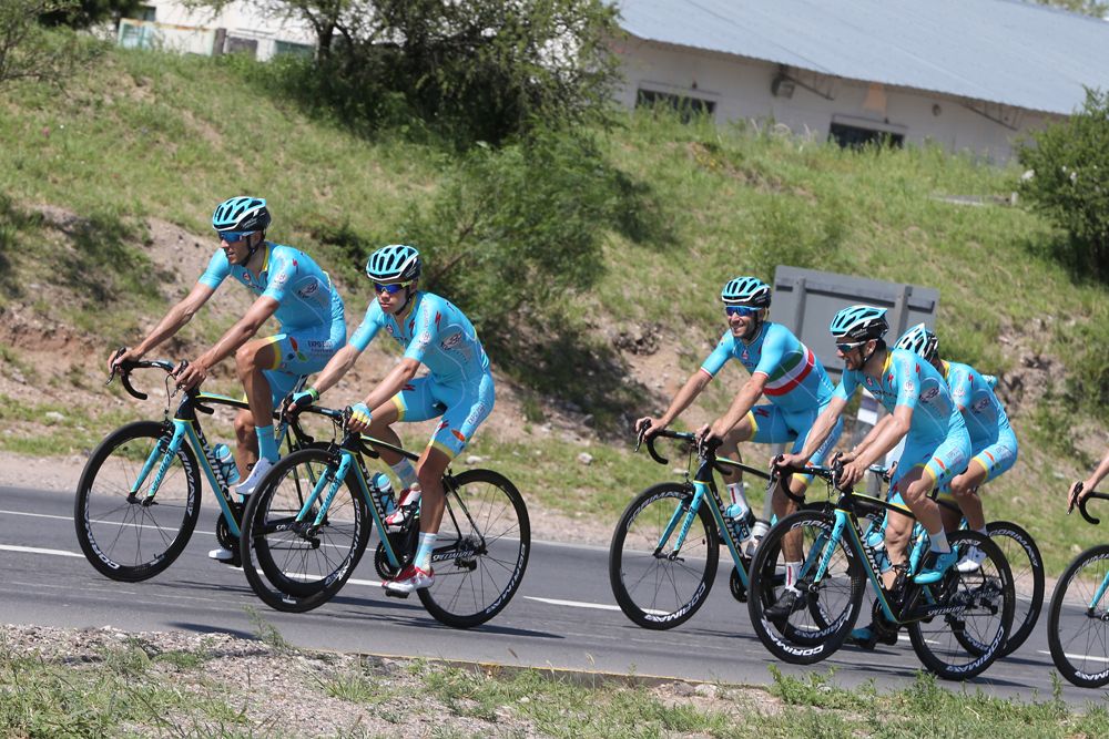 The Astana team arrive in San Luis with real ambitions