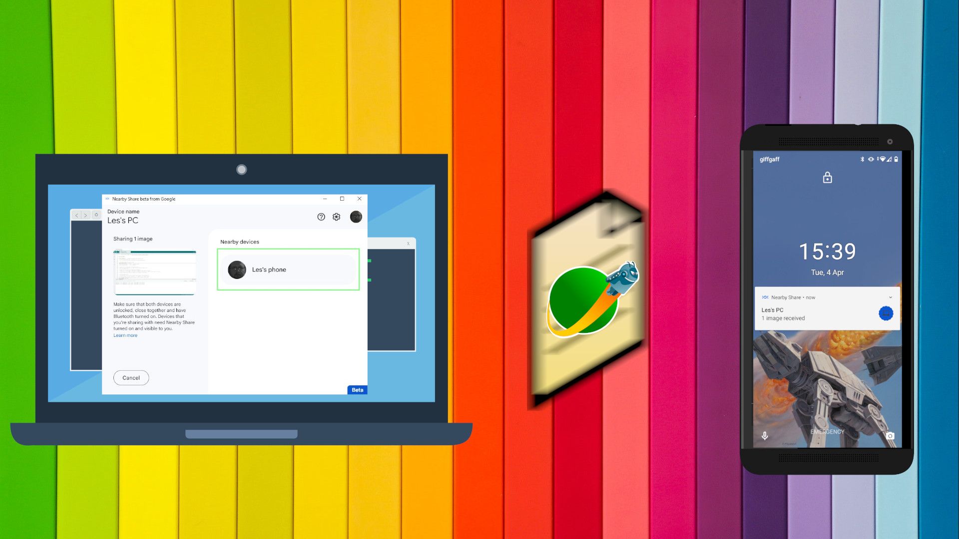 How To Send Files from Phone to PC With Android Nearby Share | Tom's ...