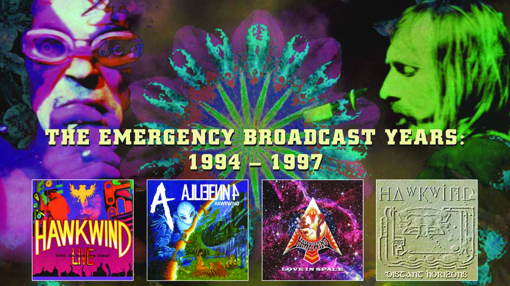 Cover art for Hawkwind - The Emergency Broadcast Years: 1994 – 1997