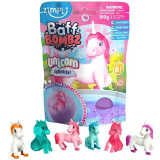 Unicorn Surprise Baff Bombz bath toy