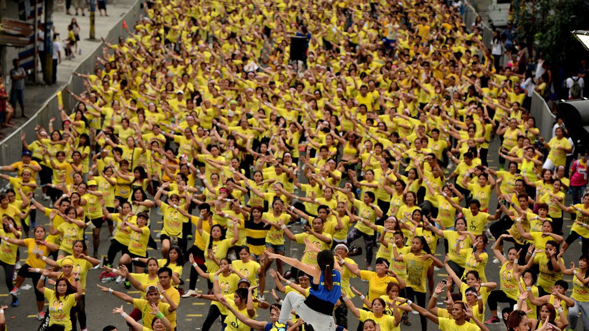 Largest Zumba class