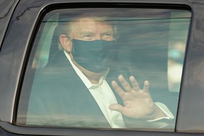 Trump's drive-by
