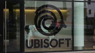 Ubisoft logo and a cow