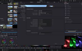 Managing colors in free video editing software DaVinci Resolve