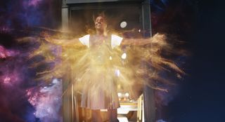 Screenshot from Doctor Who S2 "The Reality War"