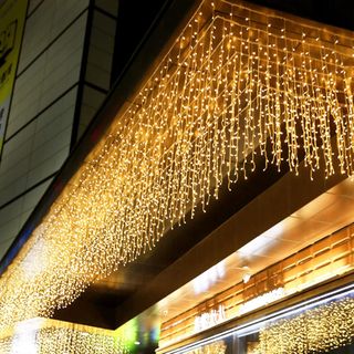 400 LED Outdoor Curtain Lights